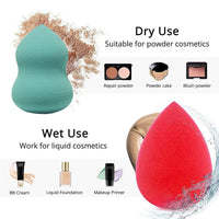 Majestique Beauty Makeup Sponge Set Assorted 2 Pieces
