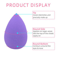 Majestique Blender Beauty Makeup Sponge Set 6 Pieces