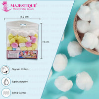 Majestique Natural Cotton Ball For Makeup 1 Piece