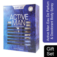 Chris Adams Active Man Eau De Parfum & Deodorant Body Spray Gift Set