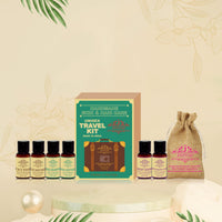 JSTOR Handmade Skin & Hair Care Unisex Travel Kit 6 Bottles