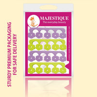 Majestique Foot Finger Separator Premium Pedicure Tool Kit Kit