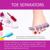 Majestique Foot Finger Separator Premium Pedicure Tool Kit Kit