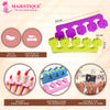 Majestique Nail Polish Removal & Toe Separator Set 4 Pieces 4 Pieces