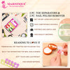 Majestique Nail Polish Removal & Toe Separator Set 4 Pieces 4 Pieces