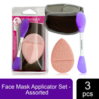 Majestique Face Mask Applicator Set Assorted 3 Pieces