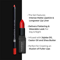 Star Struck by Sunny Leone 2PC Lip Kit Lipstick & Lip Liner