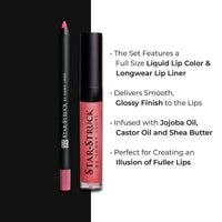 Star Struck by Sunny Leone 2PC Lip Kit Lip Gloss & Liner
