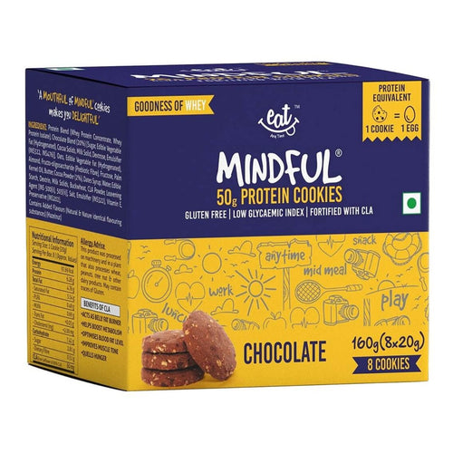 EAT Anytime Gluten Free Chocolate Protein Cookies 20 gm * 8