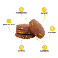 EAT Anytime Gluten Free Chocolate Protein Cookies 20 gm * 8