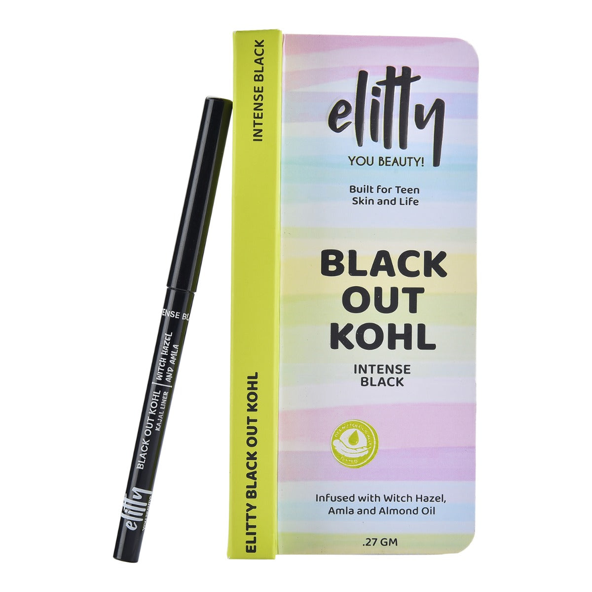 Elitty Black Out Kohl Intense Black Kajal