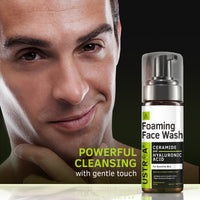 Ustraa Foaming Face Wash with Ceramide & Hyaluronic Acid 150 ml