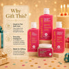 FreshLuxe 4-Piece Birthday Gift Hamper for Women - Gift for Girls | Box, Basket & Birthday Hamper for Her | Body Care Kit & Skin Care Kit for Women - 4