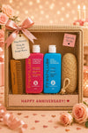 FreshLuxe Anniversary & Wedding Gift Hamper for Men - Gift for Husband | Box, Basket & Anniversary Hamper for Him | Grooming Kit & Skin Care Kit - 1