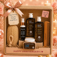 FreshLuxe Anniversary & Wedding Gift Hamper for Men - Gift for Husband | Box, Basket & Anniversary Hamper for Him | Grooming Kit & Skin Care Kit - 7