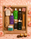 FreshLuxe Anniversary & Wedding Gift Hamper for Men - Gift for Husband | Box, Basket & Anniversary Hamper for Him | Grooming Kit & Skin Care Kit - 13