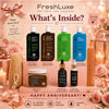 FreshLuxe 7-Piece Anniversary & Wedding Gift Hamper for Men - Gift for Husband | Box, Basket & Anniversary Hamper for Him | Grooming Kit & Skin Care Kit - 2