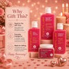 FreshLuxe Anniversary & Wedding Gift Hamper for Women - Gift for Wife | Box, Basket & Anniversary Hamper for Her | Skin Care & Self Care Kit - 9