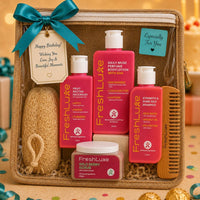 FreshLuxe Gift Hamper for Women - Gift Set for Woman | Box, Basket & Hampers for Women | Body Care Kit & Self Care Kit - 8