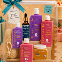FreshLuxe Gift Hamper for Women - Gift Set for Woman | Box, Basket & Hampers for Women | Body Care Kit & Self Care Kit - 14