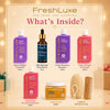 FreshLuxe Gift Hamper for Women - Gift Set for Woman | Box, Basket & Hampers for Women | Body Care Kit & Self Care Kit - 15