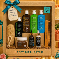 FreshLuxe 7-Piece Gift Hamper for Men - Combo for Men | Box, Basket & Gift Hamper for Boyfriend | Grooming Kit & Skin Care Kit - 1