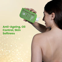 FreshLuxe Body Wash and Body Lotion Combo: Rain Forest Oil Control Shower Gel with Multani Mitti + Daily Dew Perfume Body Lotion with BHA & Shea Butter 200ml + 200ml - 4