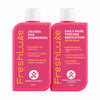 FreshLuxe Body Wash and Body Lotion Combo: Jojoba Silk Rose Shower Gel with Jojoba Oil + Daily Muse Brightening Perfume Body Lotion with AHA & Niacinamide 200ml + 200ml - 2