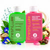 FreshLuxe Body Wash and Body Lotion Combo: Rain Forest Oil Control Shower Gel with Multani Mitti + Daily Muse Brightening Perfume Body Lotion with AHA & Niacinamide 200ml + 200ml - 1