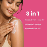 FreshLuxe Body Wash and Body Lotion Combo: Rain Forest Oil Control Shower Gel with Multani Mitti + Daily Muse Brightening Perfume Body Lotion with AHA & Niacinamide 200ml + 200ml - 7
