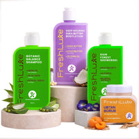FreshLuxe Ayurvedic Wellness Combo for Men & Women 200gm + 700ml All Skin Type