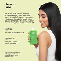 FreshLuxe Botanic Balance Anti-Dandruff Shampoo for Men & Women 200 ml