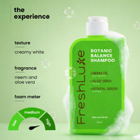 FreshLuxe Botanic Balance Anti-Dandruff Shampoo for Men & Women 200 ml