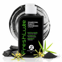 FreshLuxe Charcoal Purity Face Wash for Men & Women 100 ml