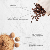 FreshLuxe Coffee Crush Face & Body Scrub for Tan Removal 170 g