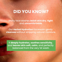 FreshLuxe Herbal Hydration Face Wash for Men & Women 100 ml