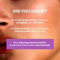 FreshLuxe Natural Brightening Face Wash for Men & Women 100 ml