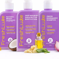 FreshLuxe Night Routine Self-Care Combo for Men & Women | All Skin Type | 400ml