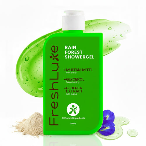 FreshLuxe Rain Forest Body Wash Shower Gel for Men & Women 200 ml