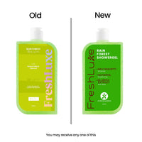 FreshLuxe Rain Forest Body Wash Shower Gel for Men & Women 400 ml