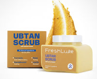FreshLuxe Ubtan Face and Body Scrub for Men & Women 200 g