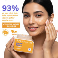 FreshLuxe Ubtan Face and Body Scrub for Men & Women 200 g