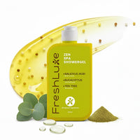 FreshLuxe Zen Spa Shower Gel & Body Wash with TeaTree, Eucalyptus 200ml