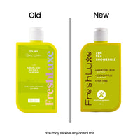FreshLuxe Zen Spa Shower Gel & Body Wash with TeaTree, Eucalyptus 200ml
