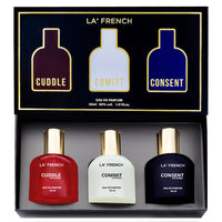 La French Cuddle Comitt & Consent Gift Set Perfume for women 3 x 30 ml