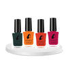Asmee Gel Nail Polish Forest Green | Mustard Yellow | Carnation Pink | Orange Crush