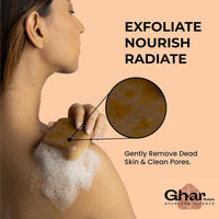 Ghar Soaps Rockstar Advanced Hair Growth Serum (30ml) + Magic Soap (100gm) Combo | For hair fall control & glowing skin | With Blue Pea & Saffron 130gm - 3