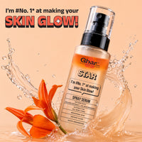 Ghar Soaps Star Spray Serum with 5% Niacinamide | Instant Glow Face Serum (100ml) - 4