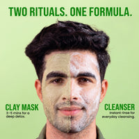 Ghar Soaps Master Clay Mask Cleanser | For reducing blackheads and whiteheads | With Green Tomato Extract & Kaolin + green clay | For all skin types - 6