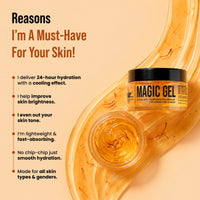 Ghar Soaps Magic Gel | For Skin Brightening | With Arbutin, Niacinamide & Saffron | For all skin types 50gm - 2